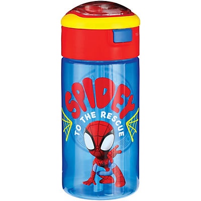 slide 1 of 1, Zak Designs Spider-Man Genesis Flex Sip Water Bottle, 18 oz