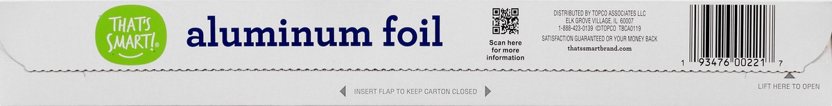 slide 4 of 11, That's Smart! Aluminum Foil, 1 ct