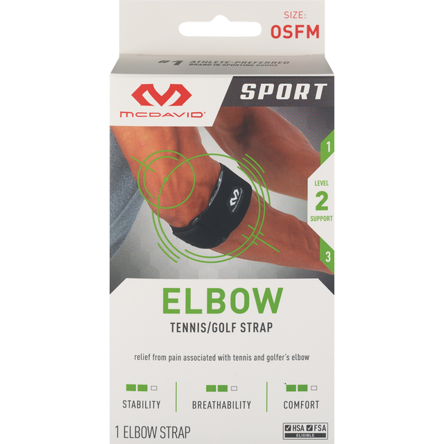 slide 1 of 1, Tennis Golf Elbow Strap, 1 ct