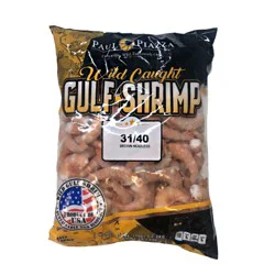 Raw Shrimp 31/40 Ct Headless Wild Brown Gulf