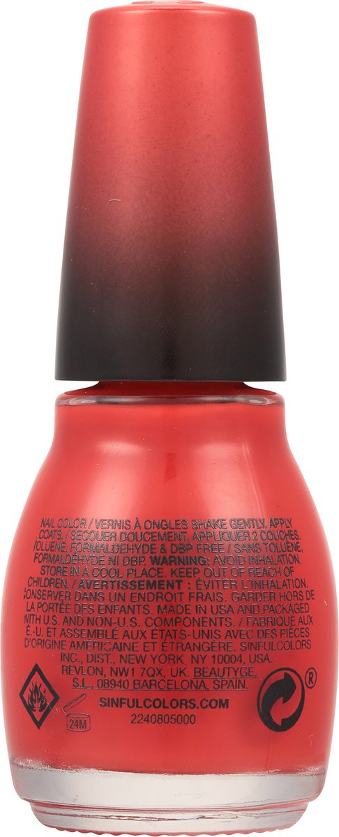 slide 7 of 9, Sinful Colors Quick Bliss Cherry Chaser 2672 Fast Dry Nail Polish 0.5 fl oz, 0.5 fl oz