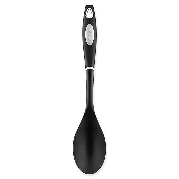 slide 1 of 1, Cuisinart Nylon Solid Spoon - Black, 1 ct