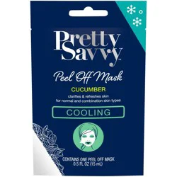 Pretty Savvy Cooling Cucumber Peel Off Mask