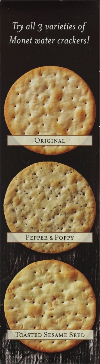 slide 3 of 5, Monet Original Water Crackers, 4.4 oz