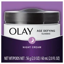 Olay Age Defying Classic Night Cream, Face Moisturizer 2.0 oz