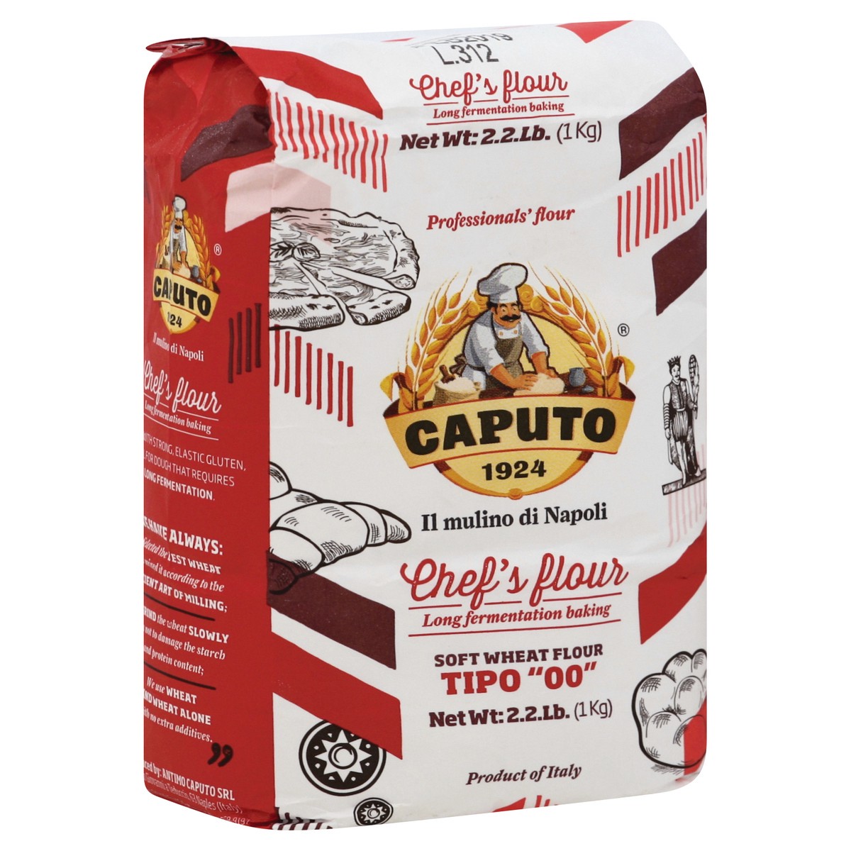 slide 3 of 5, Caputo Flour - 2.2 lb, 2.2 lb