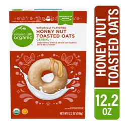 Simple Truth Organic Honey Nut Toasted Oats Cereal