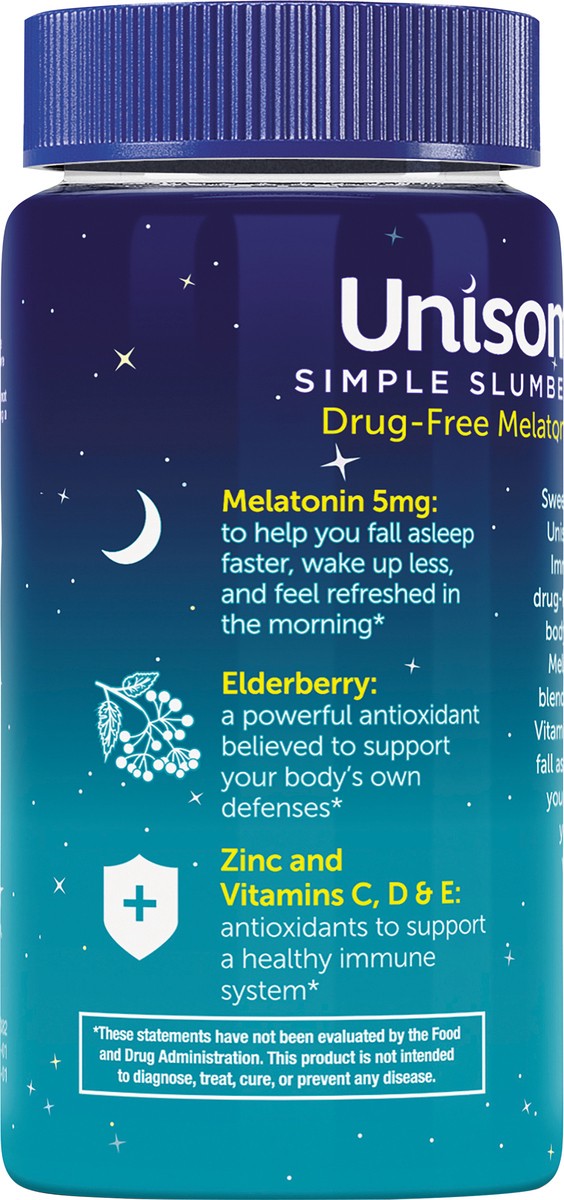slide 5 of 5, Unisom Simple Slumbers Sleep + Immunity 5 mg 42 ct, 42 ct