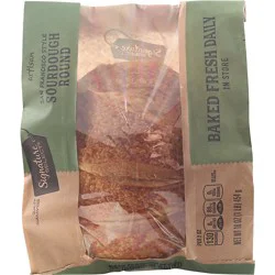 Signature Select Artisan Round Sourdough Bread - Each