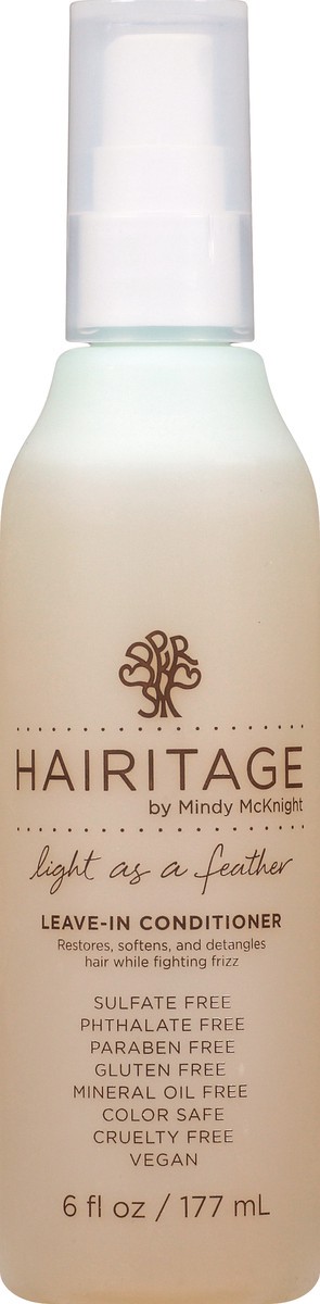 slide 5 of 11, Hairitage by Mindy McKnight Light as a Feather Leave-In Conditioner 6 fl oz, 6 fl oz