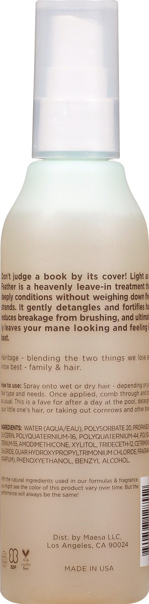 slide 10 of 11, Hairitage by Mindy McKnight Light as a Feather Leave-In Conditioner 6 fl oz, 6 fl oz