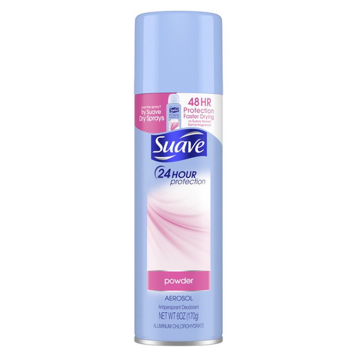 Suave Aerosol Antiperspirant Deodorant Powder 6 oz Shipt