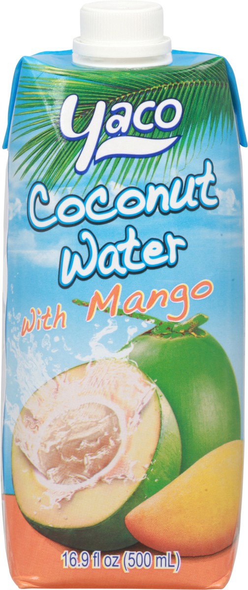 slide 8 of 10, Yaco Coconut Water With Mango 16.9 fl oz Carton, 16.9 oz