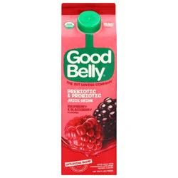 GoodBelly Probiotics Raspeberry Blackberry Juice Drink 32 fl oz