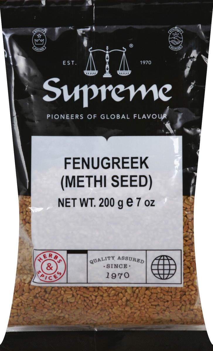 slide 1 of 5, Supreme Fenugreek 200 g, 200 g