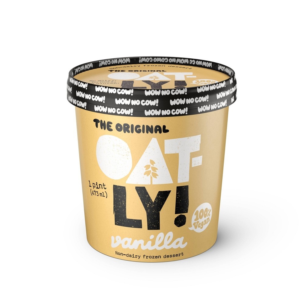 Oatly Dessert Non Dairy Vanilla Frozen Dessert 16 oz Shipt