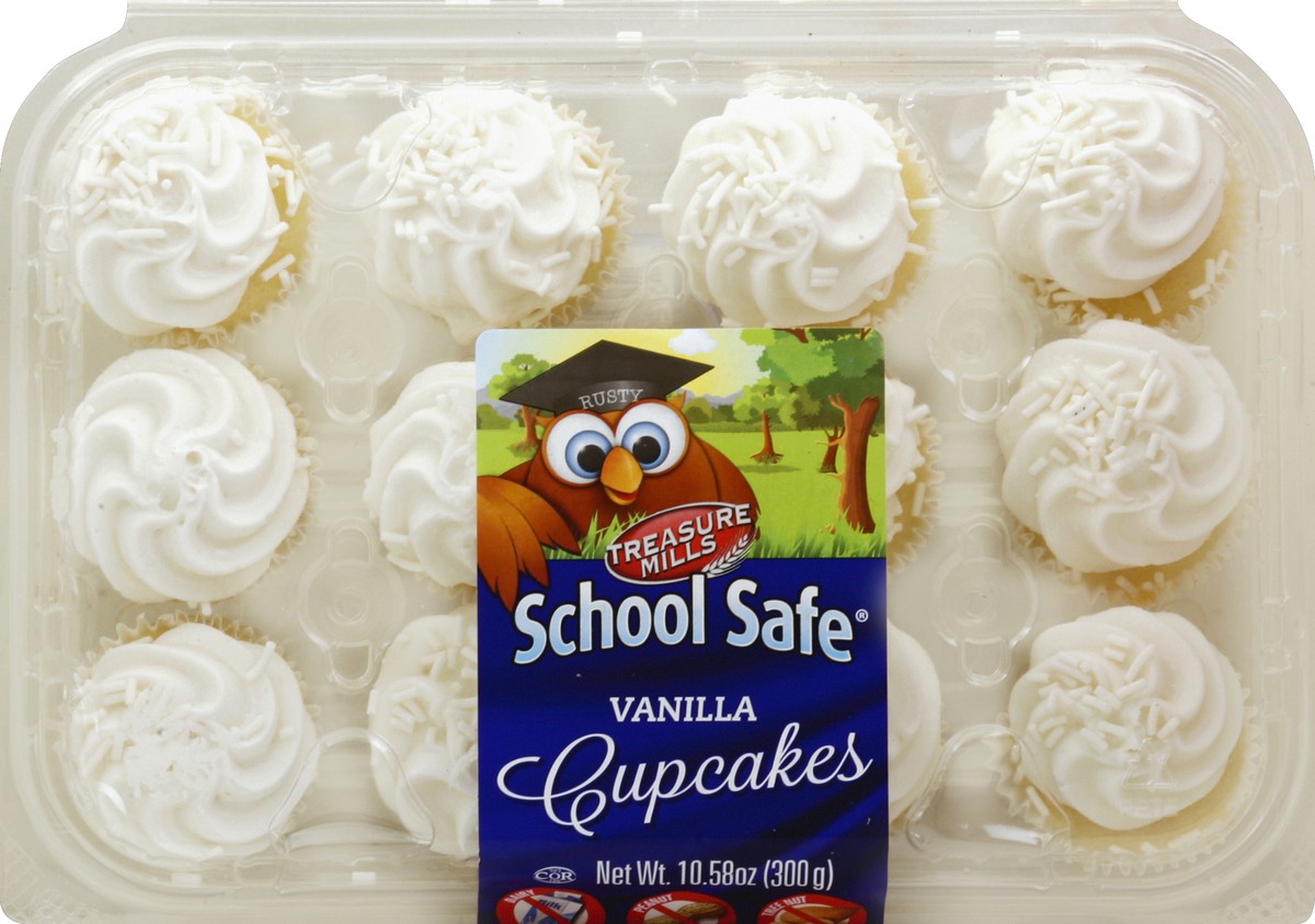 slide 1 of 4, School Safe Cupcakes 10.58 oz, 10.58 oz