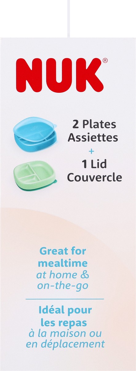 slide 7 of 9, Nuk Suction Plates, 2 ct