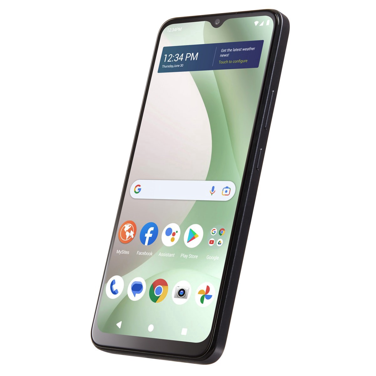 slide 19 of 21, Total By Verizon Blu View 5 64Gb Prepaid Smartphone - Black, 1 ct