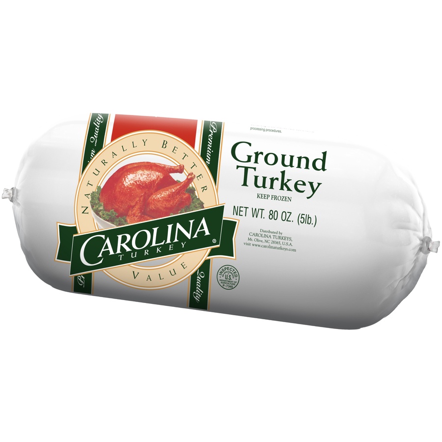 slide 6 of 7, Carolina Turkey Ground Turkey (Bulk), 80 oz / 5 Lb