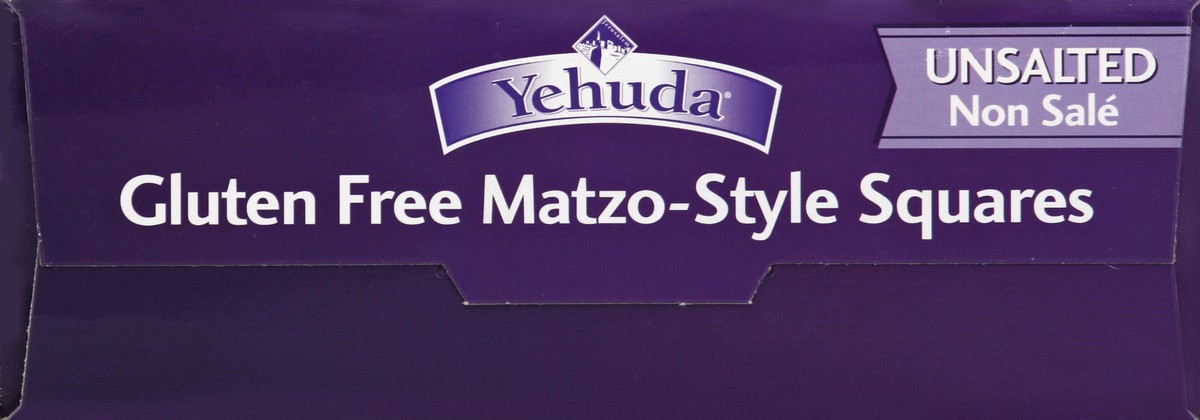 slide 4 of 4, Yehuda Matzo-Style Gluten Free Unsalted Squares 10.5 oz, 10.5 oz
