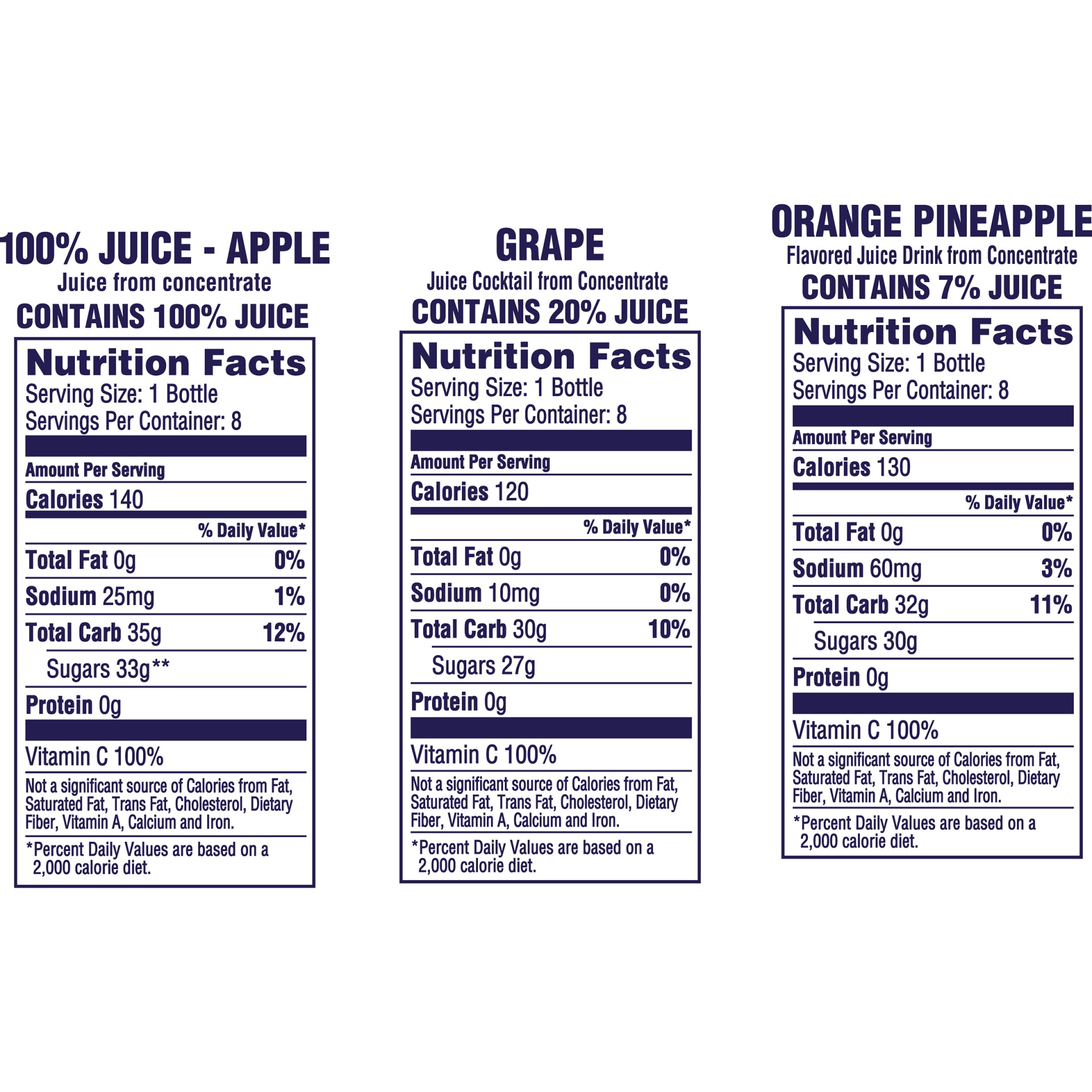 slide 5 of 5, Welch's Variety Juice - 24 ct; 10 fl oz, 24 ct; 10 fl oz