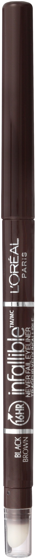 slide 2 of 3, L'Oréal Infallible Eyeliner 581 Black Brown, 0.008 oz
