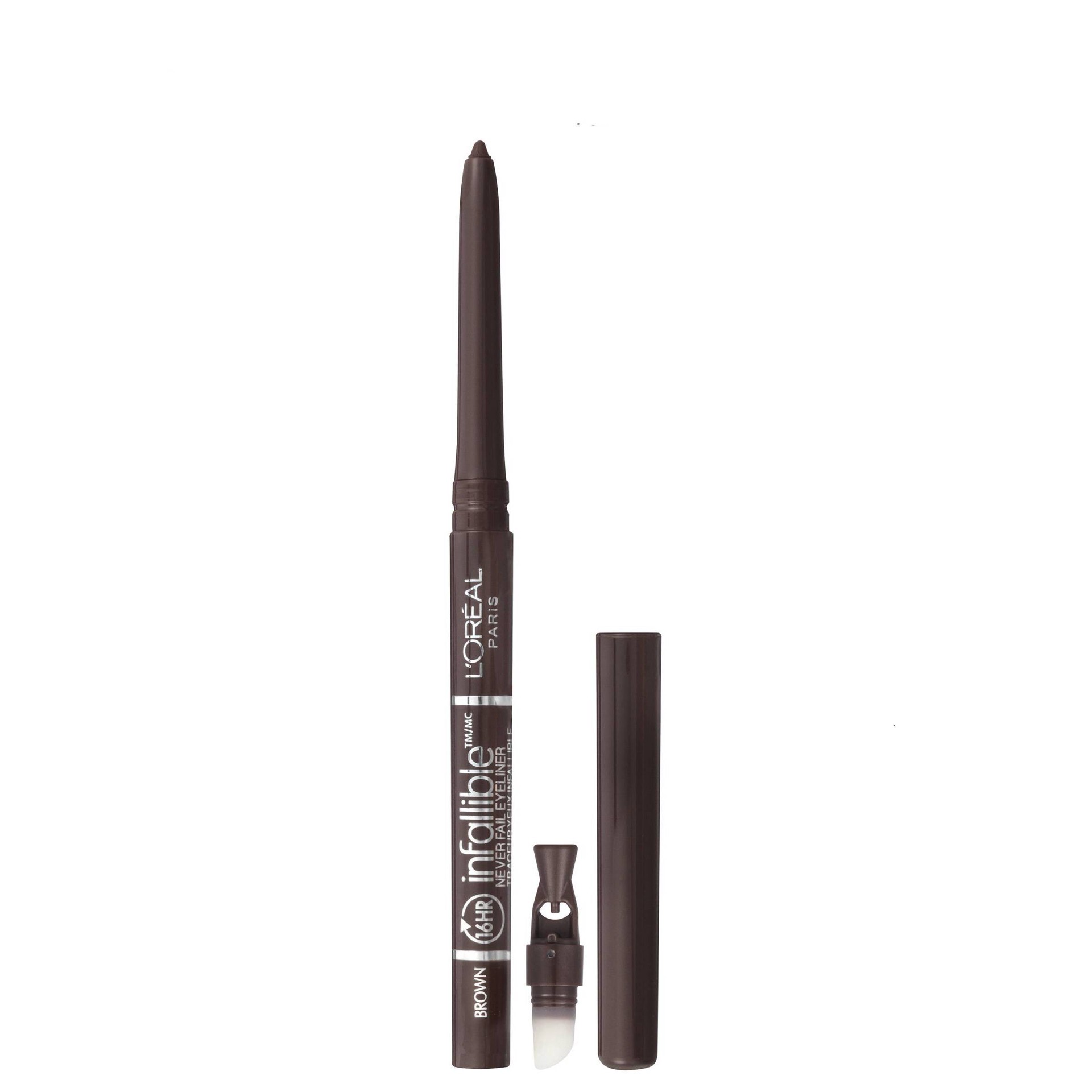 slide 15 of 17, L'Oréal Infallible Never Fail 16hr Eyeliner Pencil - Brown - 0.01 oz, 0.008 oz