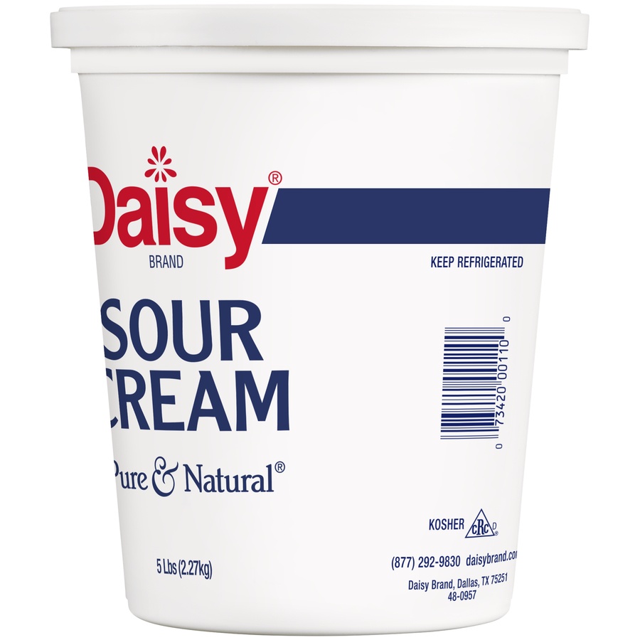 slide 3 of 8, DAISY Cream Sour Pure Gr A, 5 lb