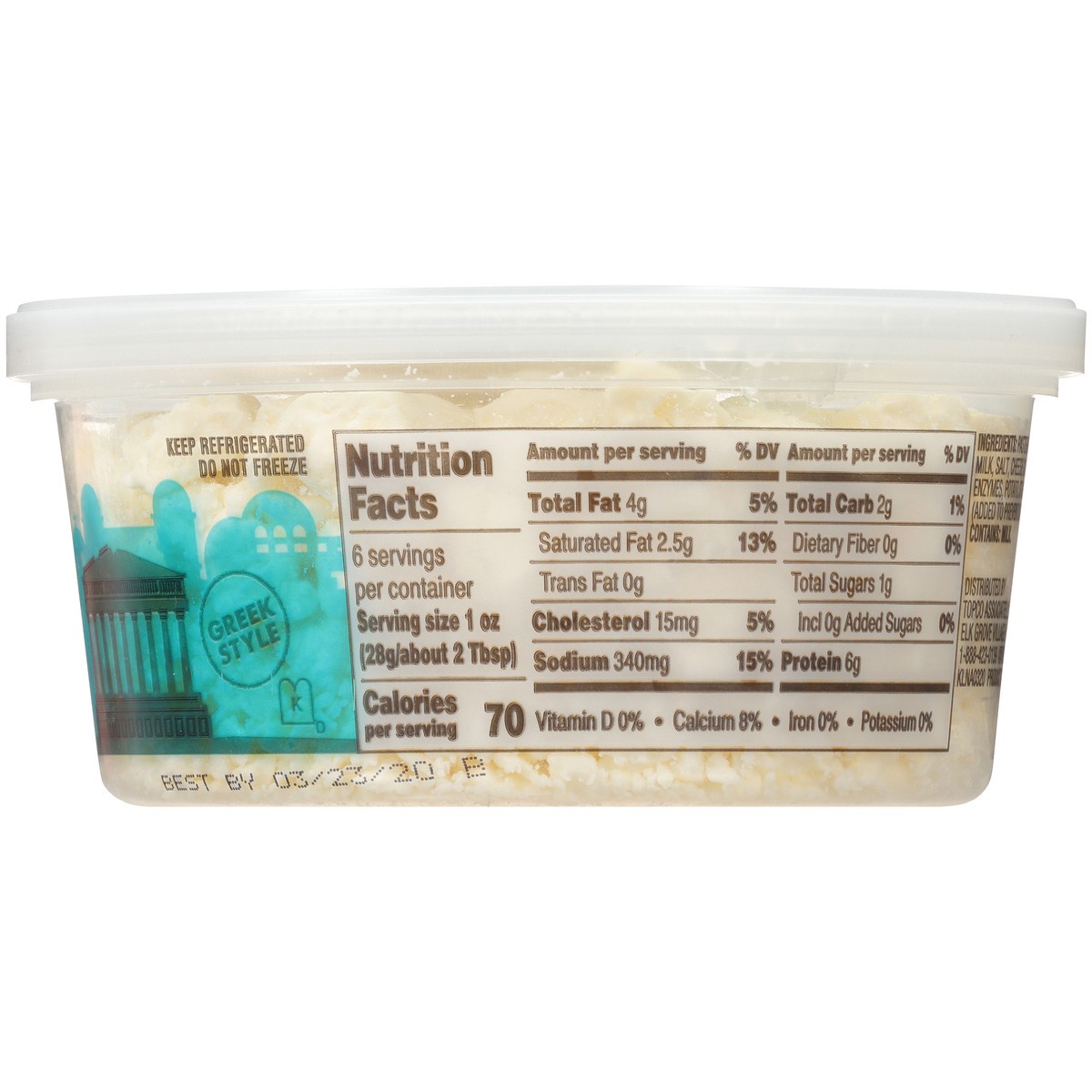 slide 2 of 9, Culinary Tours Feta Cheese Crumbles, 6 oz