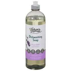 Nature's Promise Powerful Lilac & Lavender Liquid Dish Soap
