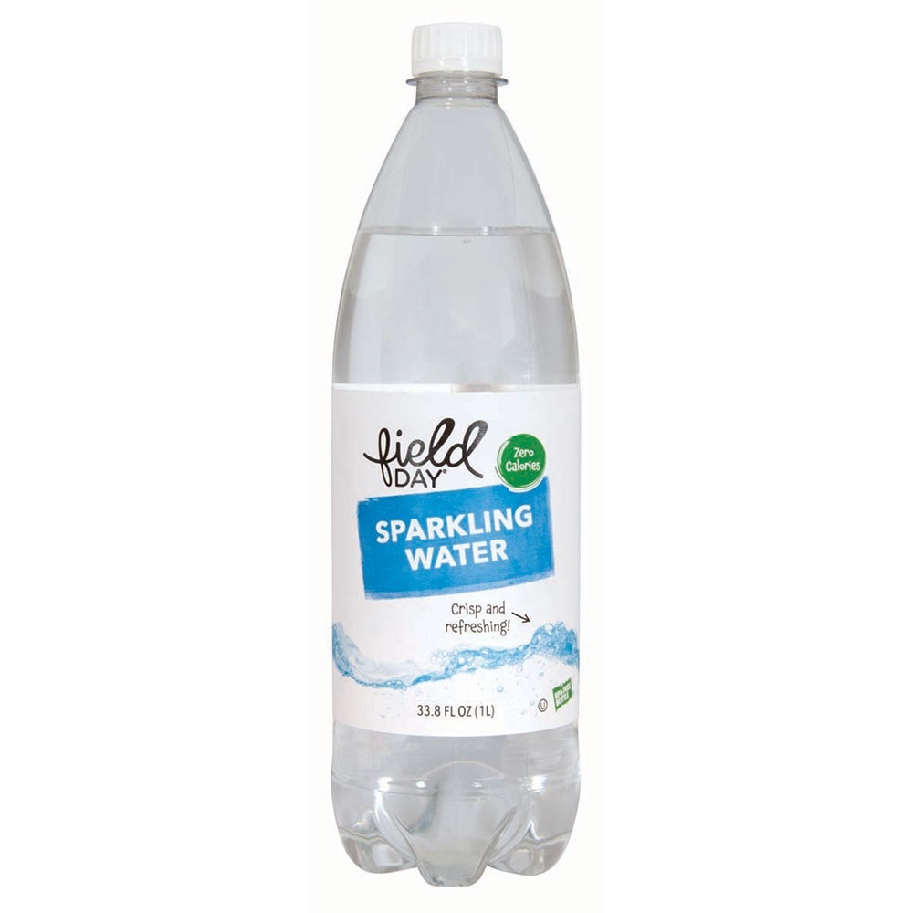 slide 1 of 1, Field Day Sparkling Water, 33.8 oz