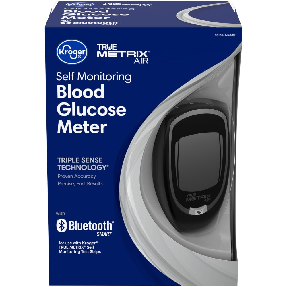 slide 1 of 1, Kroger True Metrix Air Self Monitoring Blood Glucose Meter, 1 ct