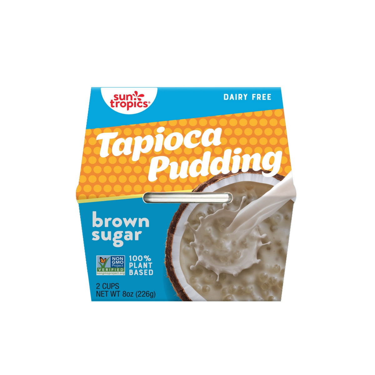 slide 1 of 9, Sun Tropics Tapioca Pudding Brown Sugar, 2 count 8 oz, 2 ct; 8 oz