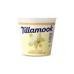 Tillamook Tillamook Low Fat French Vanilla Good & Creamy Yogurt, 6 oz, 6oz