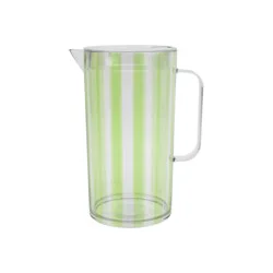 Everyday Living 2.4 qt Cabana Stripe Pitcher Green, 1 ct