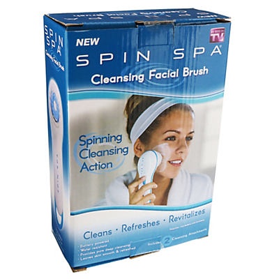 slide 1 of 2, As Seen on TV Spin Spa Spinning Facial Brush, 1 ct