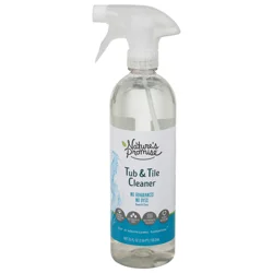 Nature's Promise Plant-Based Free & Clear Tub & Tile Cleaner Trigger Spray