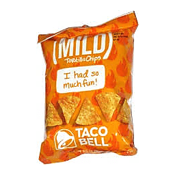slide 1 of 1, Taco Bell Tortilla Chip, 13 oz