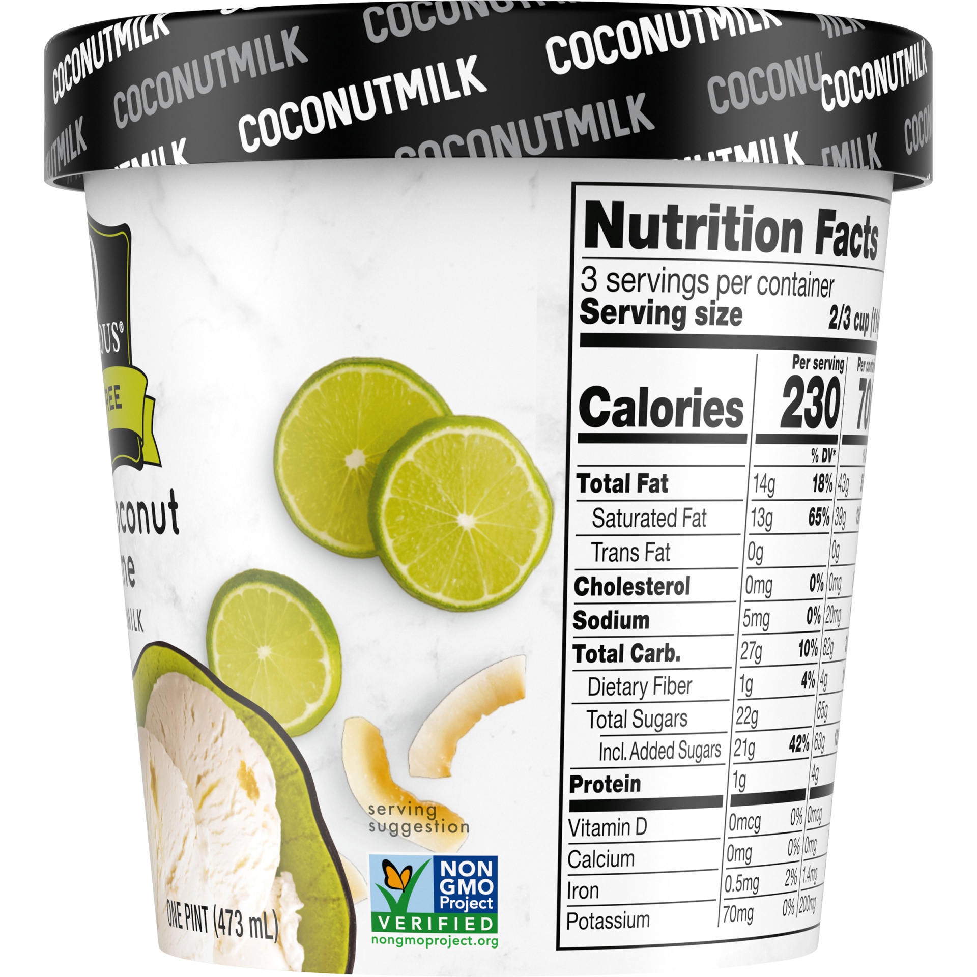 slide 7 of 8, So Delicious Coconut Milk Key Lime Dessert, 16 fl oz