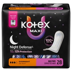 Image for on ONE (1) pack of Kotex® Pads or Liners or U by Kotex® Tampons (Not valid on Kotex Bamboo or BioCare, Liv by Kotex®, Kotex Liners 16ct or trial/travel packs)