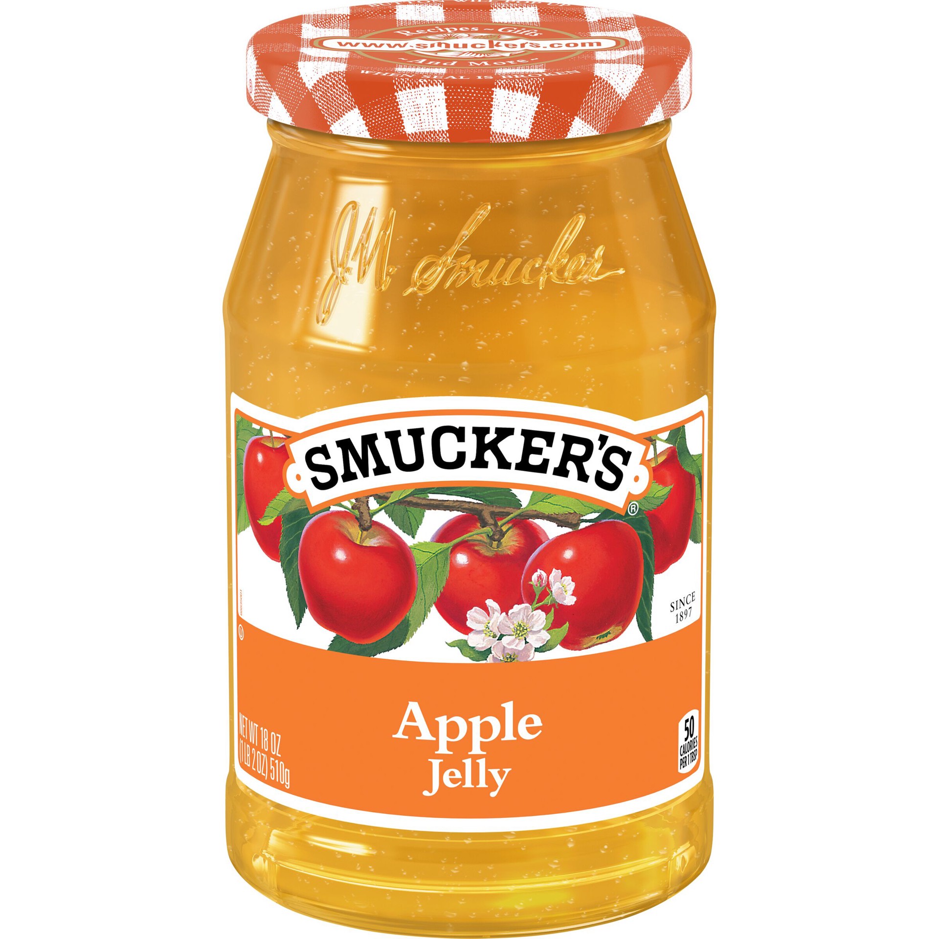 slide 1 of 1, Smucker's Jelly, 18 oz