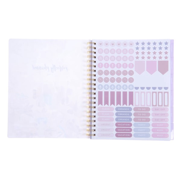 slide 4 of 4, 2025 Gartner Studios Weekly/Monthly Annual Planner, 9-1/8"" X 11"", Watercolor Floral, January 2025 To December 2025, 1 ct