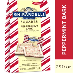 Ghirardelli Holiday Peppermint Bark Squares