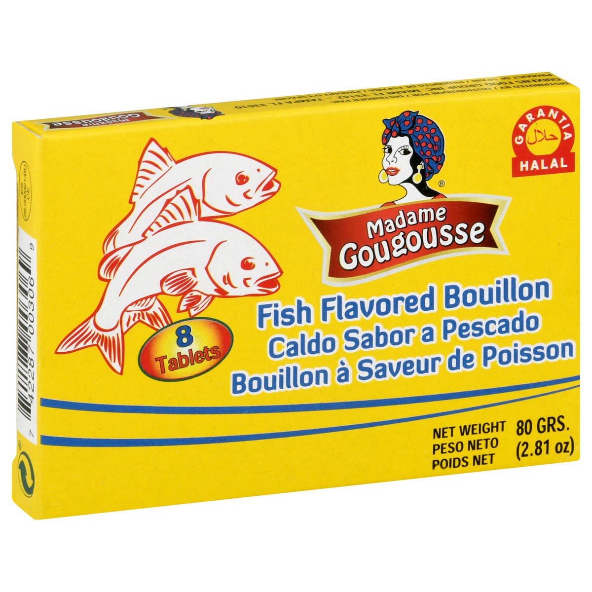slide 4 of 9, Madame Gougousse Fish Flavored Bouillon 8 ea, 8 ct