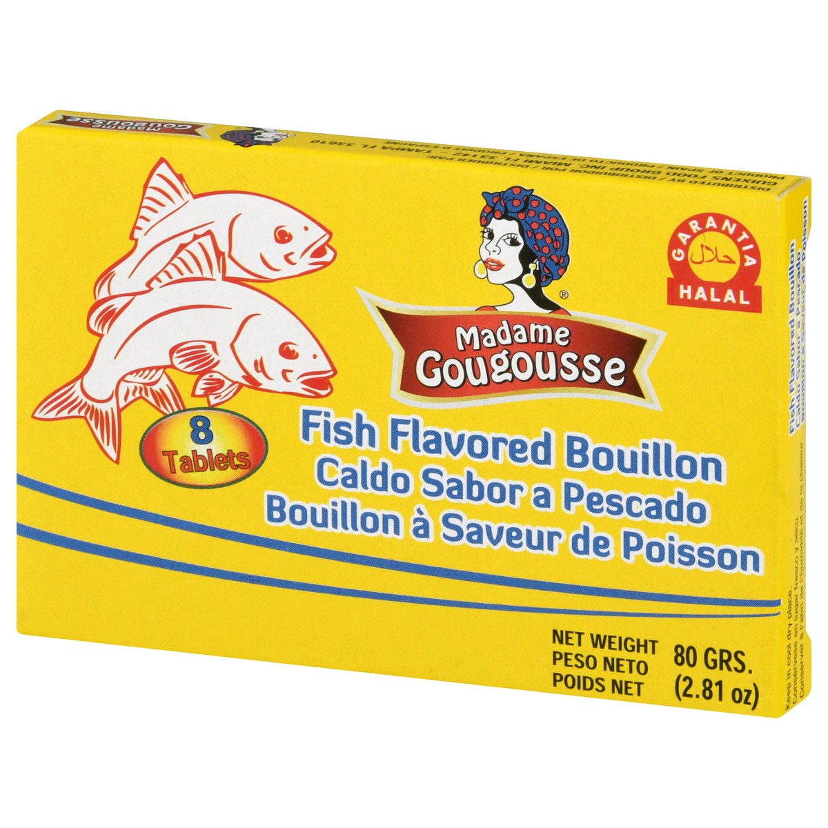 slide 2 of 9, Madame Gougousse Fish Flavored Bouillon 8 ea, 8 ct