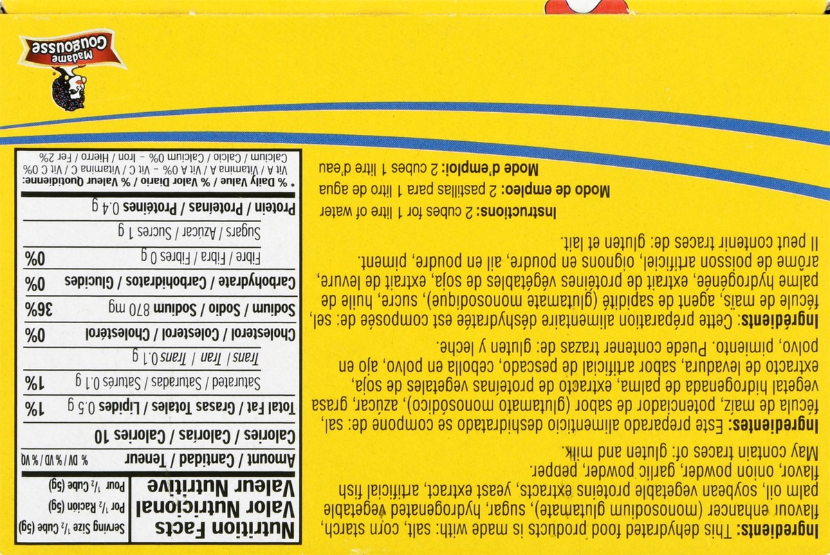slide 3 of 9, Madame Gougousse Fish Flavored Bouillon 8 ea, 8 ct