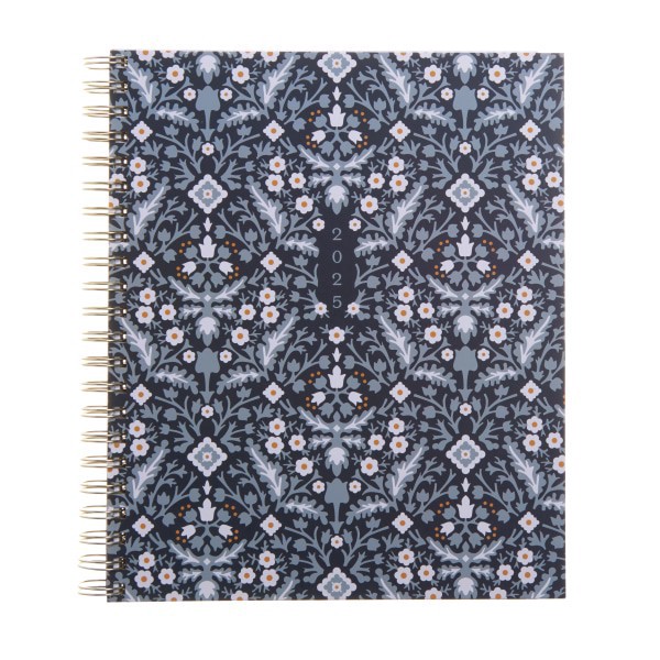slide 1 of 4, 2025 Gartner Studios Wrapped Hardcover Daily/Weekly/Monthly Spiral Annual Planner, 9-1/8"" X 11"", Gray/Black/White, January 2025 To December 2025, 100558, 1 ct