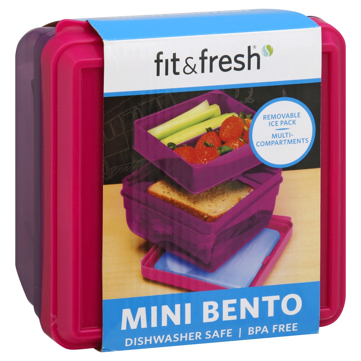 slide 2 of 9, Fit & Fresh Sandwich Snack Set, 1 ct