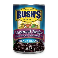 Bush's Seasoned Recipe Black Beans